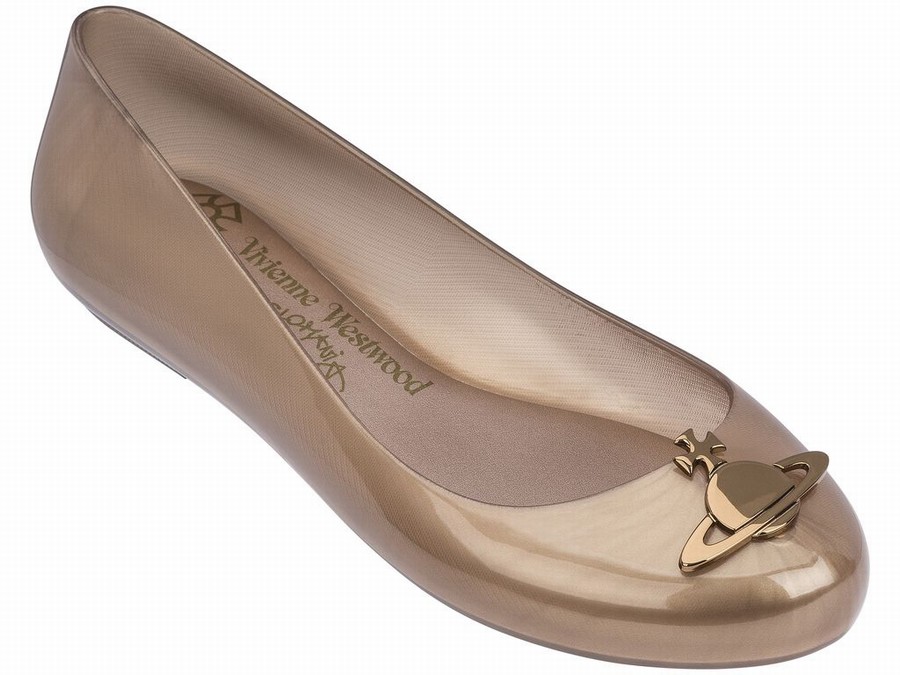Bailarinas Melissa Vivienne Westwood Orb Mujer - Rosas Doradas - Argentina SRA-298640